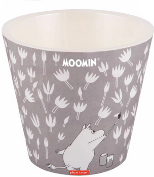  Горшок для цветов 5,0л d230 MOOMIN GREY PT9111MOOMIN-GREY