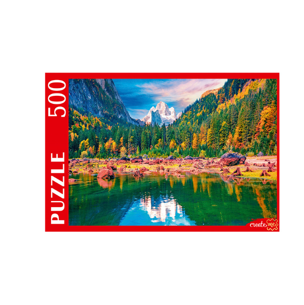  Пазл 500 Озеро В Австрийских Альпах ШТП500-2696