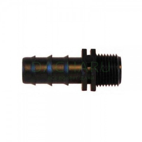  Муфта 20ш- 1/2" для капельной трубки МС012012 Green Helper