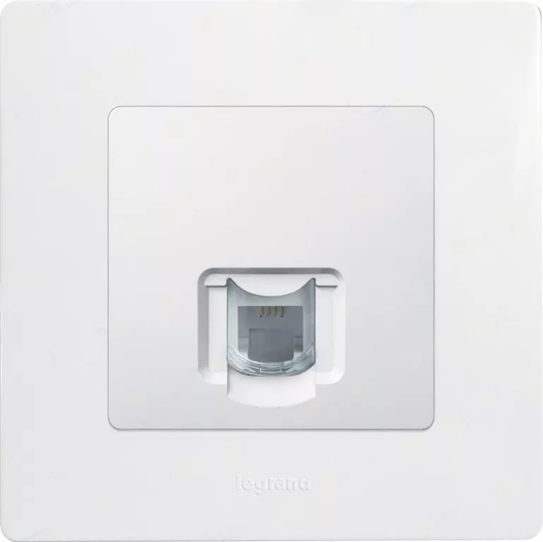  Розетка комп белая RJ45 5UPT 672241 Etika Legrand