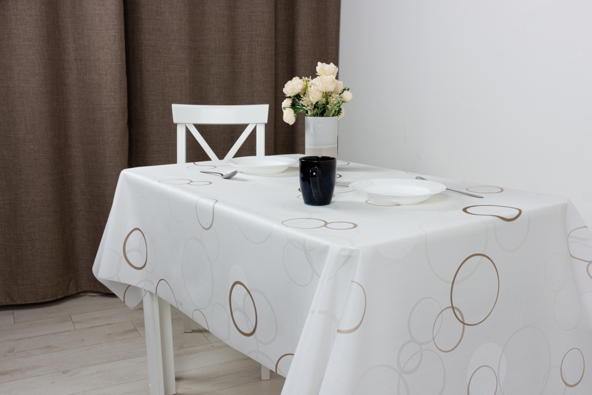  Клеенка 130см OPA-275 WH бел. Япония  Meiwa