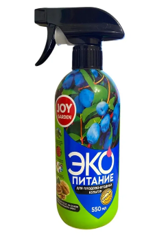  Стимулятор роста для плодово-ягодных культур Уксус древесный 550мл Joy Garden