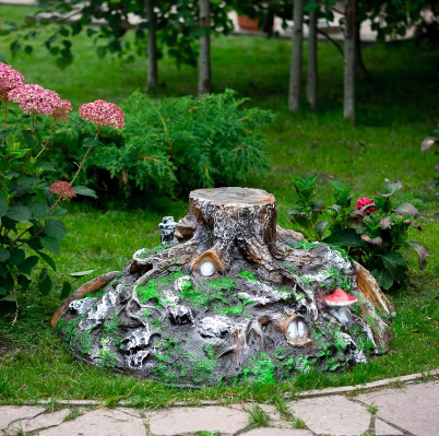  Фигура Крышка люка Дом гномов F07096 930x800x360