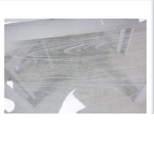  Клеенка прозрачная 0,2мм Белое дерево 13762