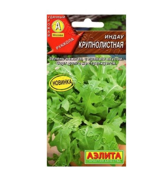  Руккола (Индау) крупнолистная цв Аэлита