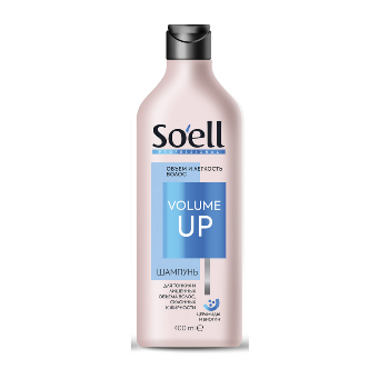  Шампунь Soell 400мл Extra Volume Объем и сила 24455