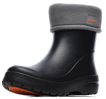  Ботильоны жен. р.35-36 утепл арт.1338УФ Агами черно-оранж ЭВА