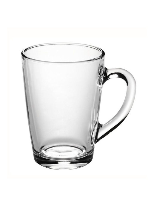  Кружка 320мл С добрым утром прозр H8500