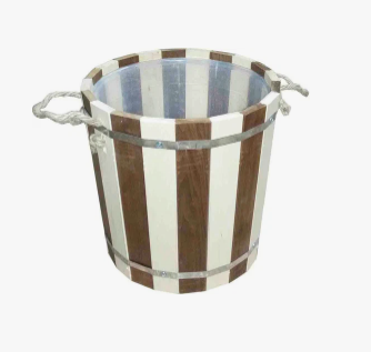  Запарник 18л пласт.вставка Зебра термо Б036