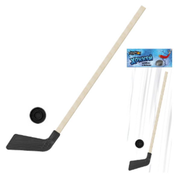  Набор хоккейный (шайба 1+клюшка 80см) 168-936