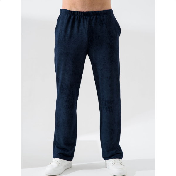  Брюки муж Винтаж р.48 синий 2368-К