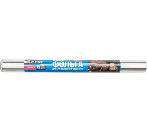  Фольга для продуктов Paterra 44смх10м 209-028