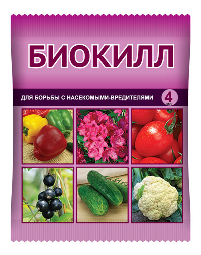  Биокилл 4мл от насекомых вредителей  ВХ (у150)