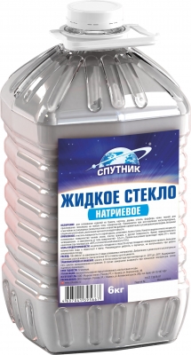  Жидкое стекло Спутник 6 кг Ижсинтез Ж