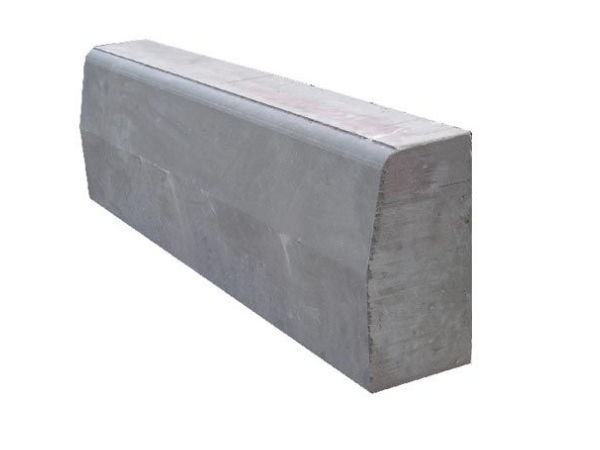  Камень бордюрный 220*75*1000 серый