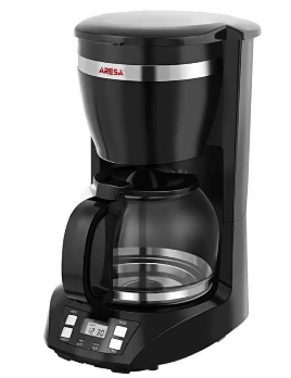  Кофеварка эл. 1,5л 1000Вт пласт AR-1606 Aresa