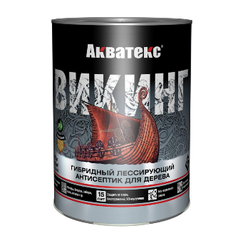  Лессирующий антисептик Акватекс Викинг бесцвет 0,75л арт.80251 Рогнеда 