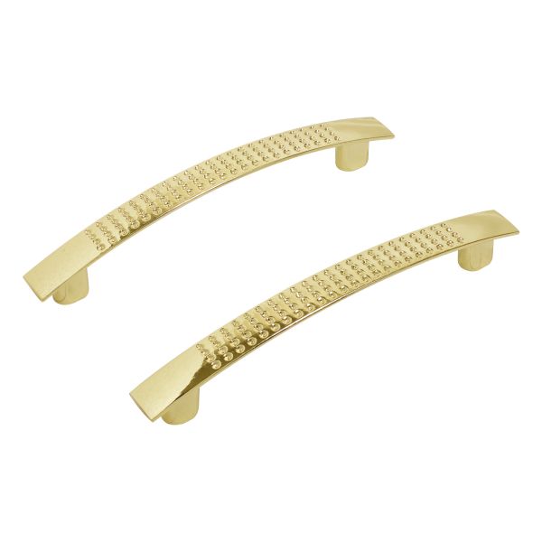  Ручка мебельная скоба A345-96 PB золото 2шт StahlBuro 16629