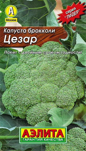 Капуста брокколи Цезар 0,3г цв Аэлита (лидер)