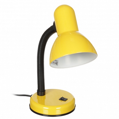  Светильник настольный желтый 60Вт Е27 37276 TDM *