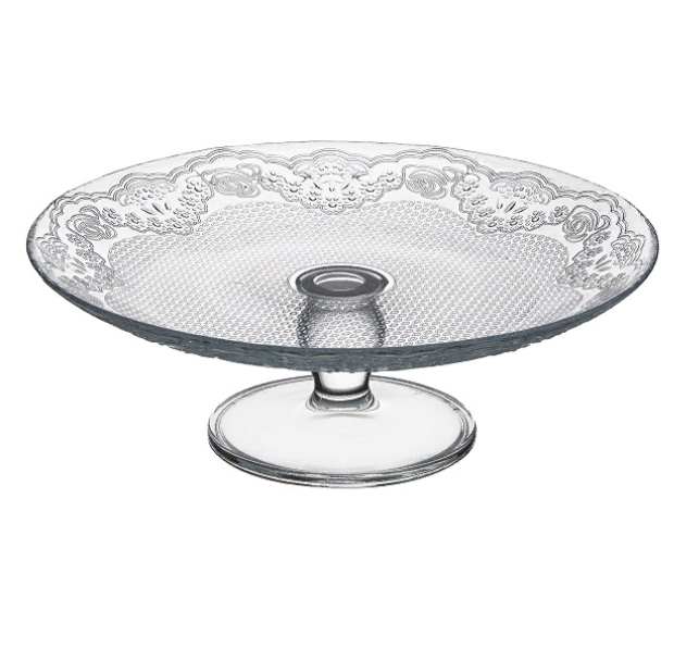  Блюдо 160мм на ножке Лейси 96094B