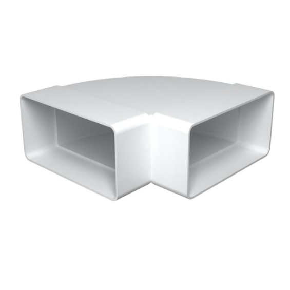  Колено горизонтальное плоское 55*110 511КГП