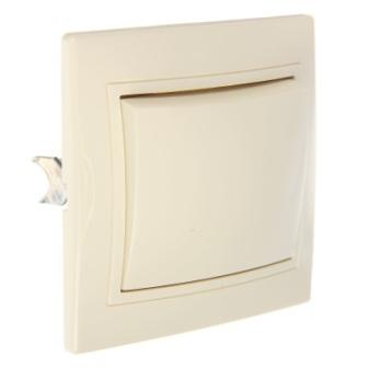  Выключатель 1СП слон кость Таймыр SQ1814-0101 TDM