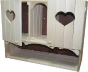  Шкаф деревянный настенный М313