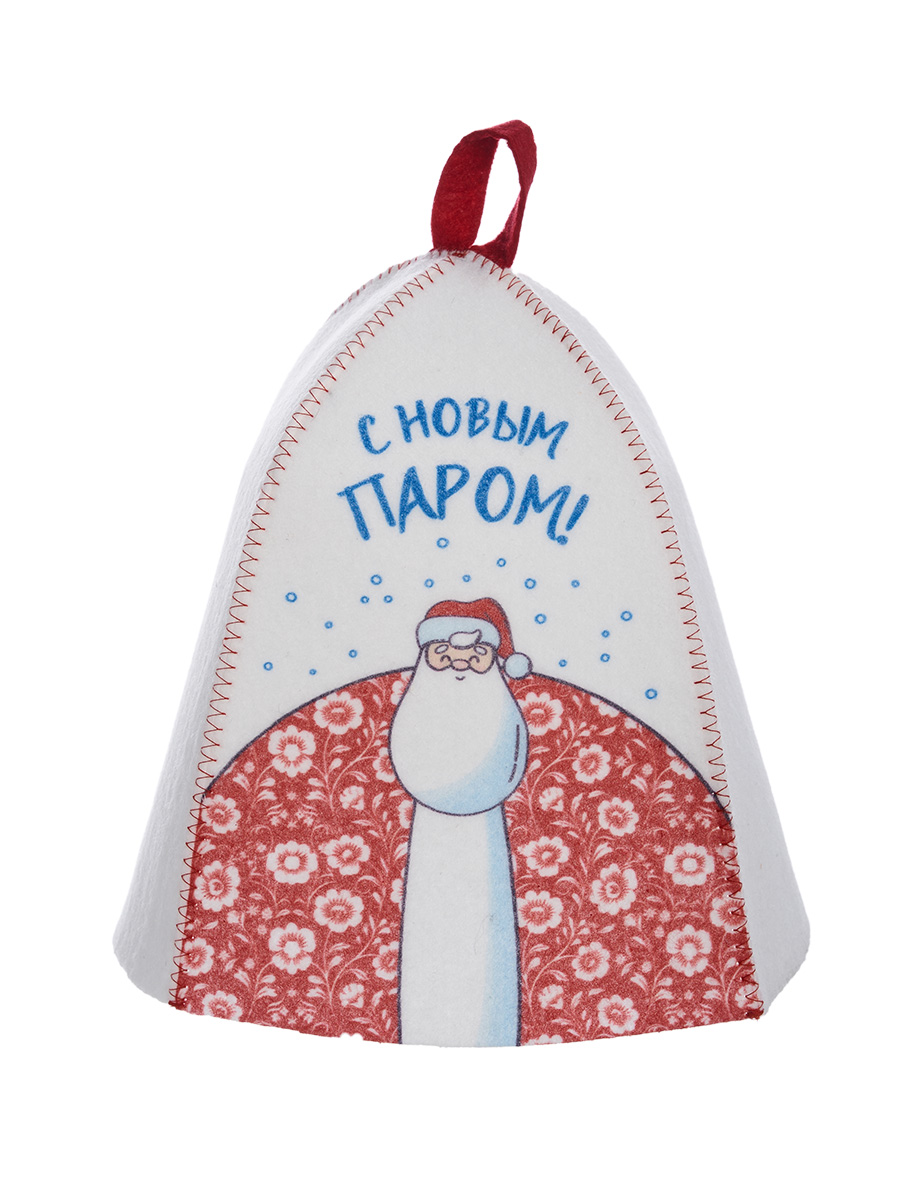  Шапка банная С новым паром А37072