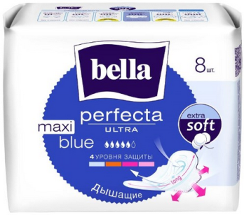  Прокладки 8 шт* Белла perfekta ultra Blue Maxi