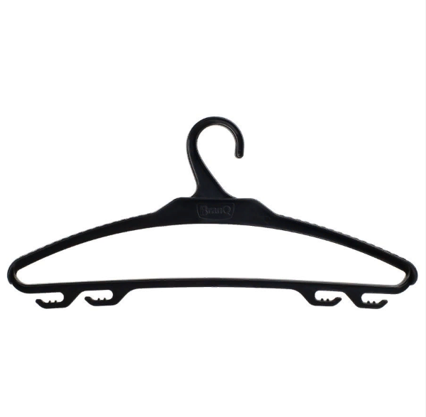 Вешалка-плечики 52-54 черный Rambai 221304530/01