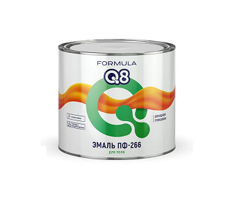 Эмаль ПФ-266 желто-коричневая 1,9кг Formula Q8