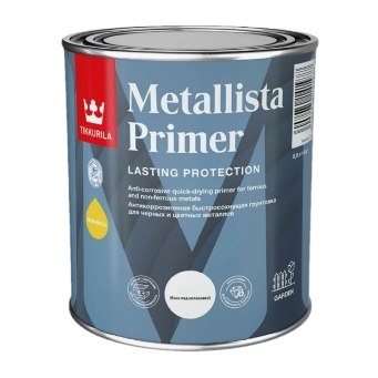  Грунтовка антикоррозийная 0,9л матовая Metallista Primer C Tikkurila