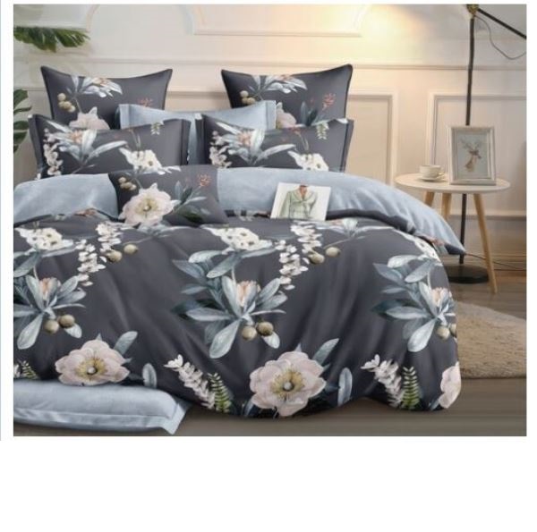  Постельное белье Евро поплин Олив.коллекц прост.на рез УУ7070