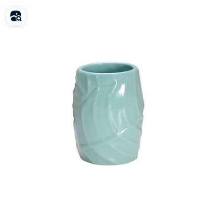  Стакан для зуб щеток керам Листок мятн CE2130DA-TB