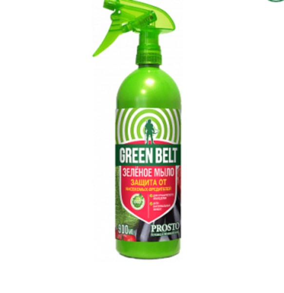  Мыло зеленое 900мл спрей Prosto Green Belt (уп.12шт) 
