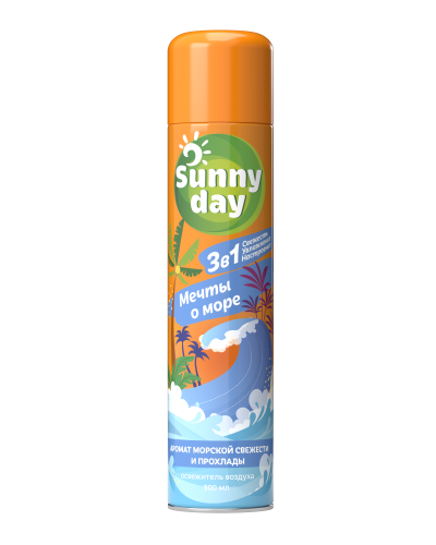  Освежитель возд.Sunny Day 300мл.Мечты о море