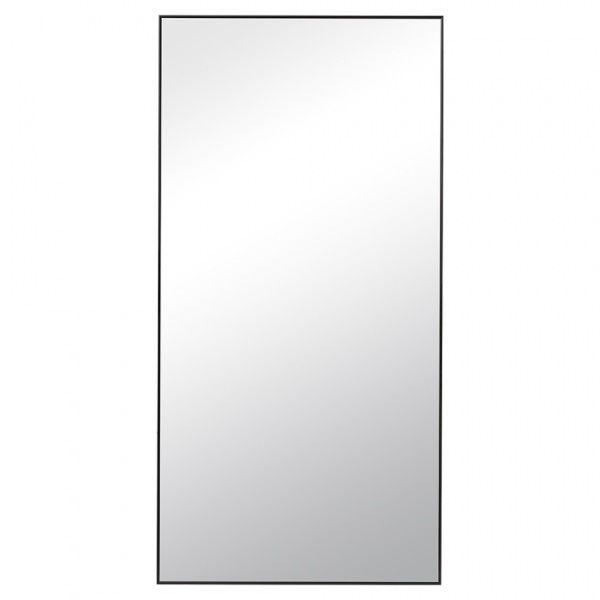  Зеркало настенное прямоуг алюминий 60х120см черный 12065-Zm1