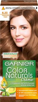  Краска для волос Колор нэчралс 6.23 Перламутровый миндаль Garnier 