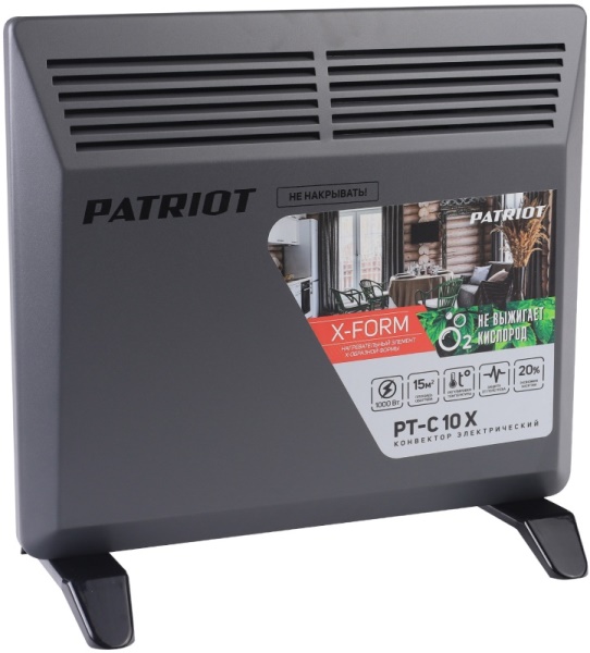  Конвектор электр 1,0кВт PT-C 10X Patriot