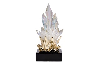  Декор настольный Цветок-кристалл 10х10х23см GARDA DECOR