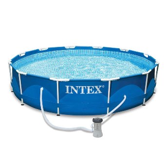  Бассейн каркасный 366х76см Intex 28212NP Metal Frame насос-фильтр