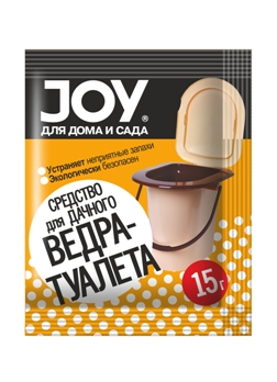  Средство для дачного ведра-туалета 15г Joy