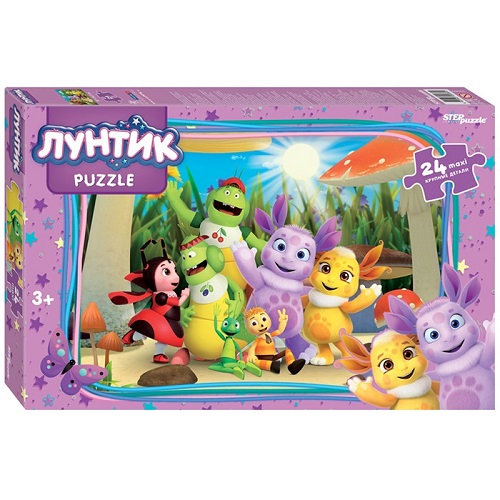  Пазл 24 Макси Лунтик 90089  833-637