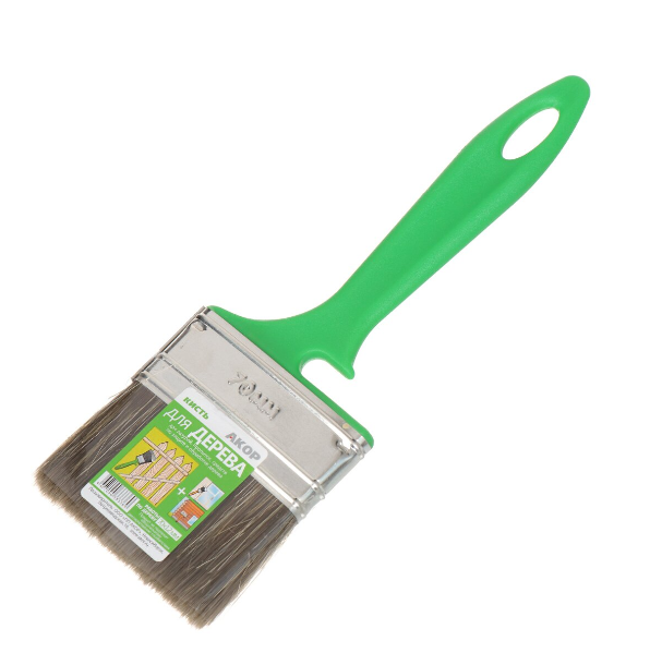  Кисть плоская 70мм для дерева смеш.щет Акор арт. 174 12 070