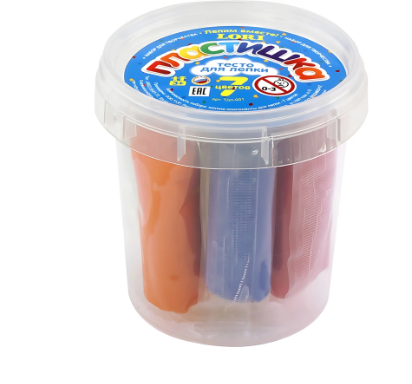  Набор для творчества Тесто для лепки Лепишка 7 цветов 993-400