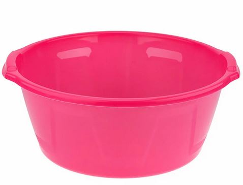  Таз 15л Лайт пласт розовый Радиан