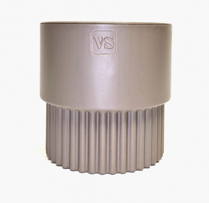  Горшок для цветов 7л VipSet с дренажной системой Бостон шоколад