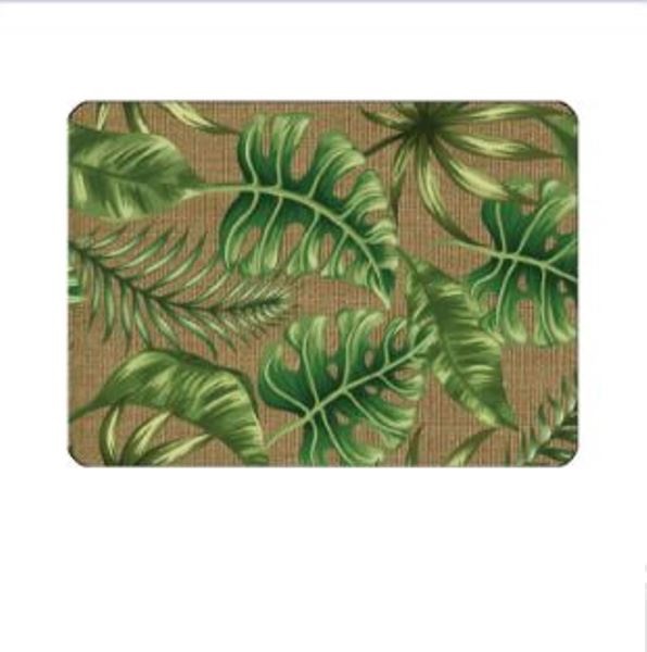  Коврик батистовый 45*75см YM7037 Папоротник 12530
