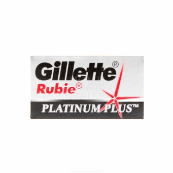  Лезвия платиновые 5шт Gillette Rubie platinum plus